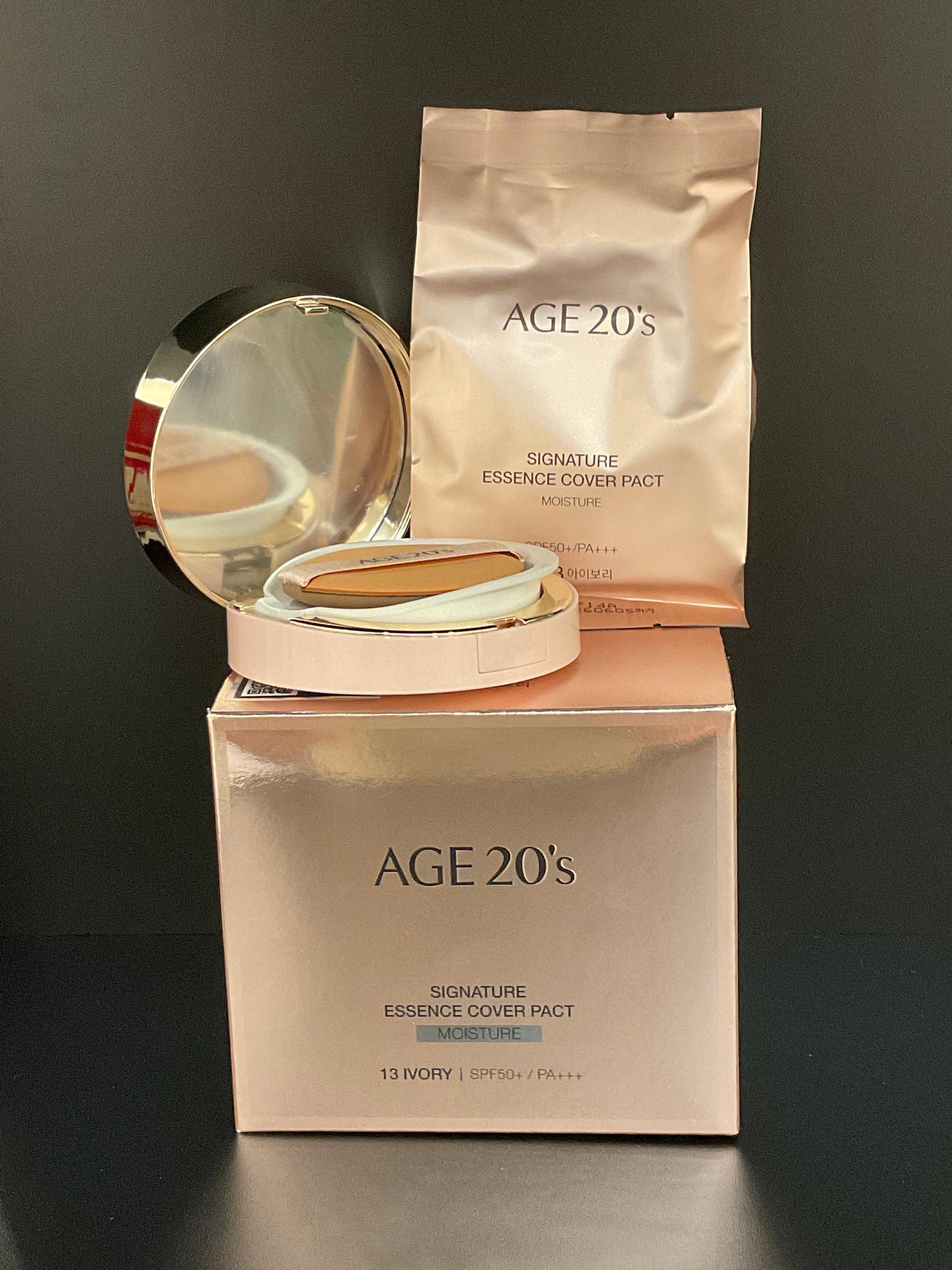 AGE 20S ## Essence Cover Pact Moisture Pink #13