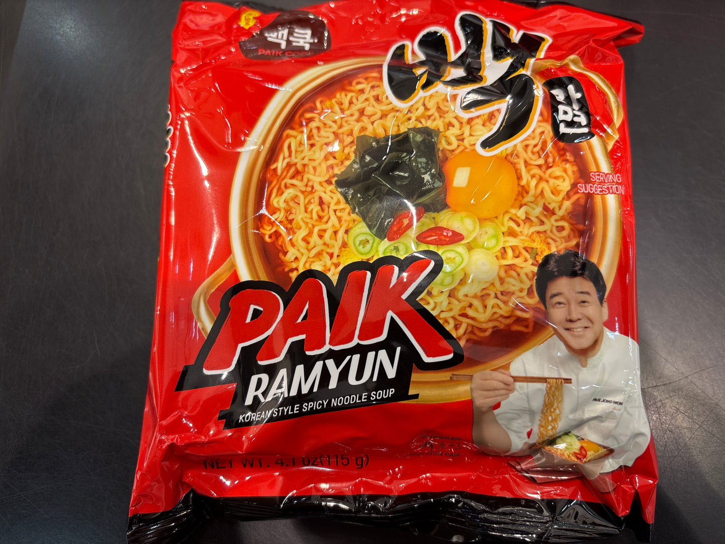 Ramen instantané épicé coréen PAIK 115g