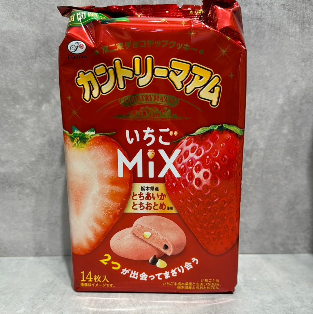 Biscuit à la fraise dolce FUJIYA 14mcx