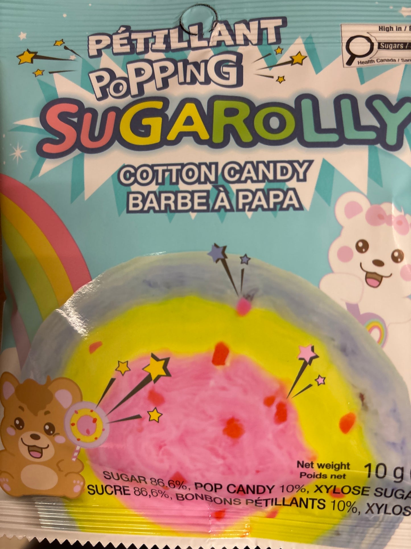 Barbe à papa pétillant 10g