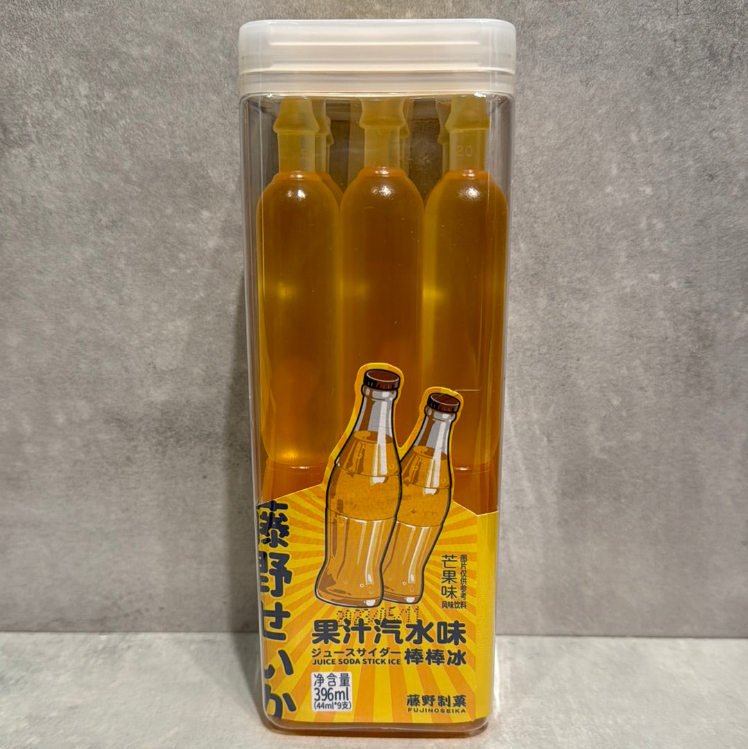 Bâton de jus saveur de mangue glacé