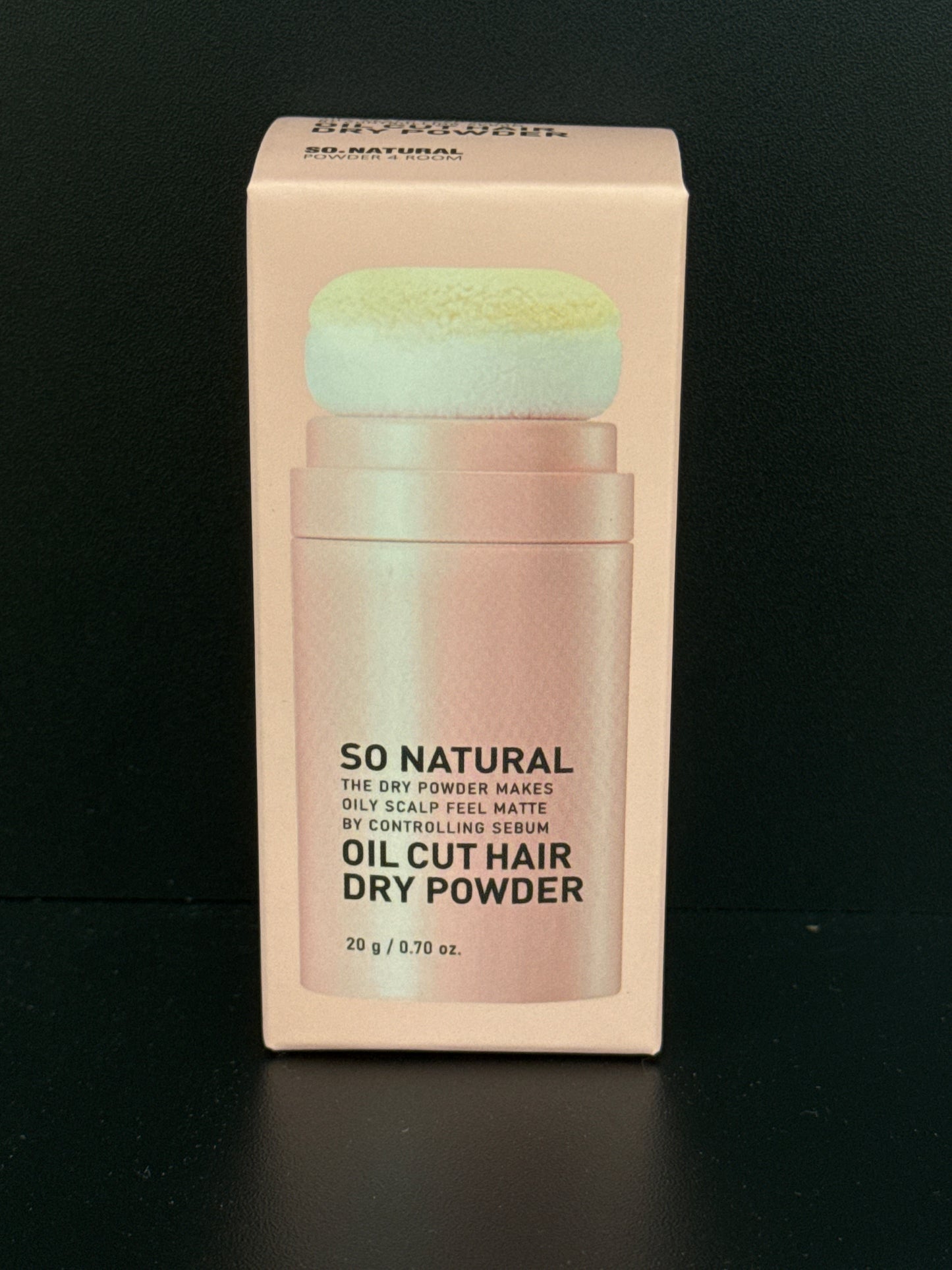 SO NATURAL!! Poudre sèche pour cheveux coupés à l'huile 20g