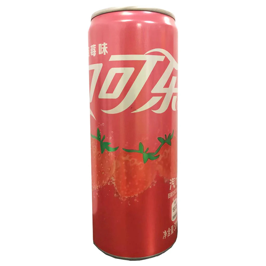 Coca Cola (saveur de fraise) 330mL