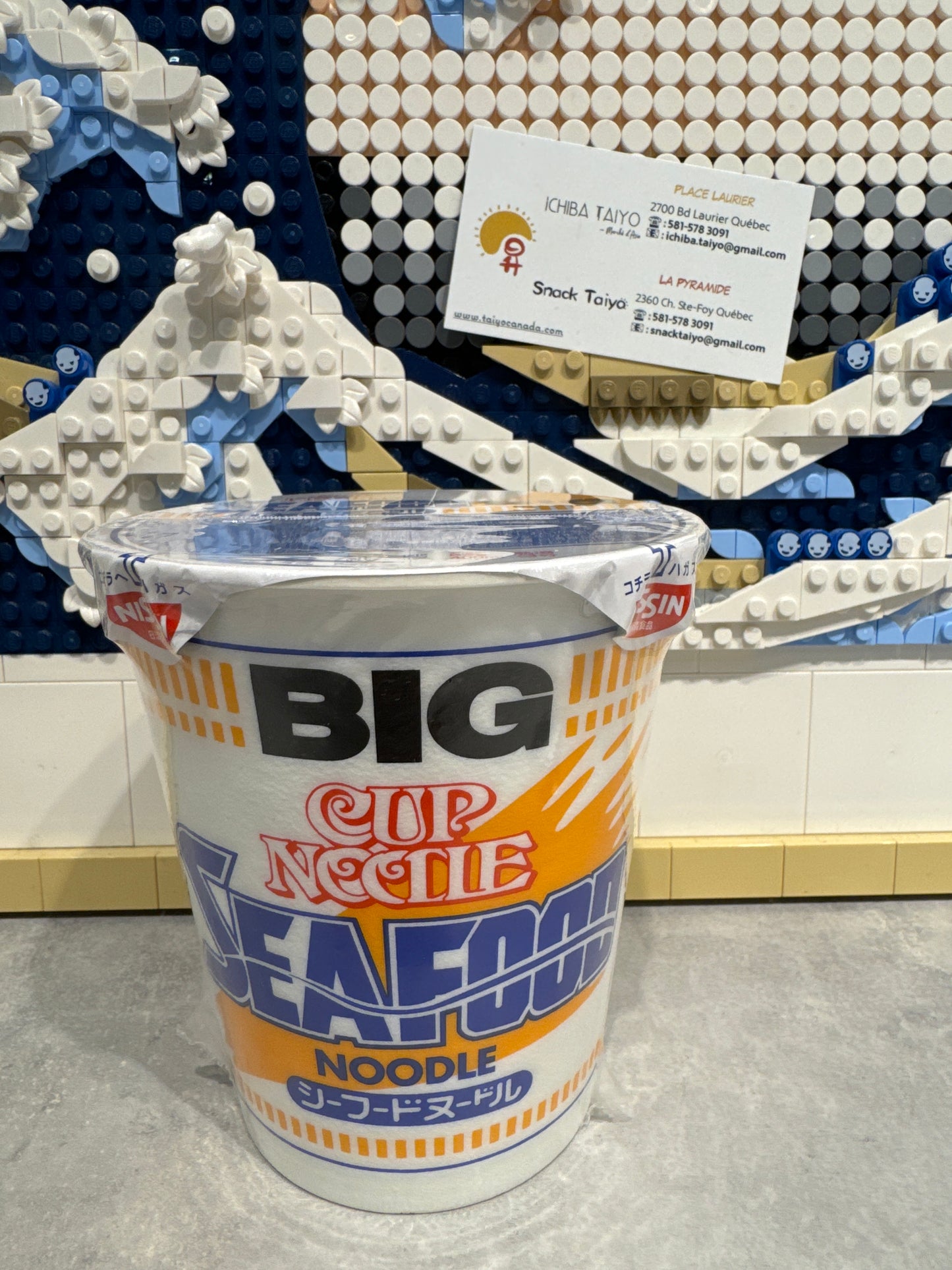 Big Cup Noodle fruit de mer NISSIN