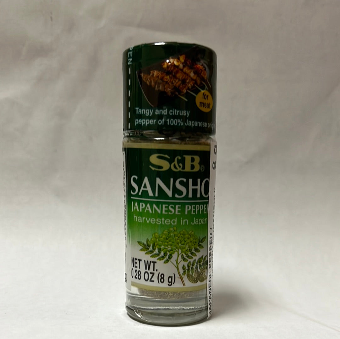 Poivre japonais SANSHO S&B 8g