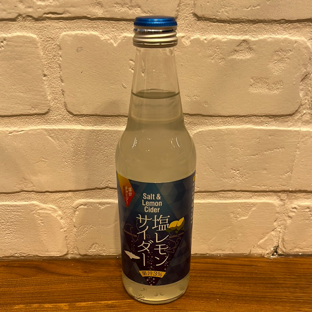 Cidre japonais Sel et citron 340ml
