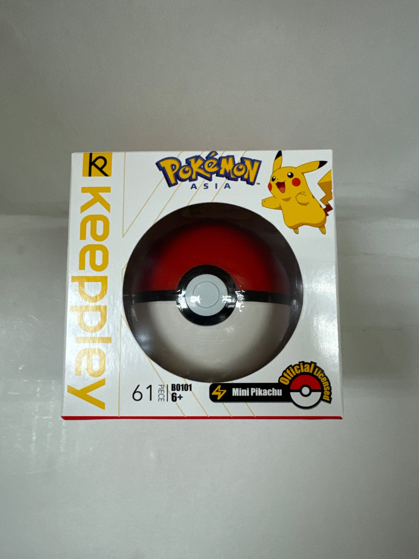 Blocs de construction Pokéball Pikachu KEEPPLEY