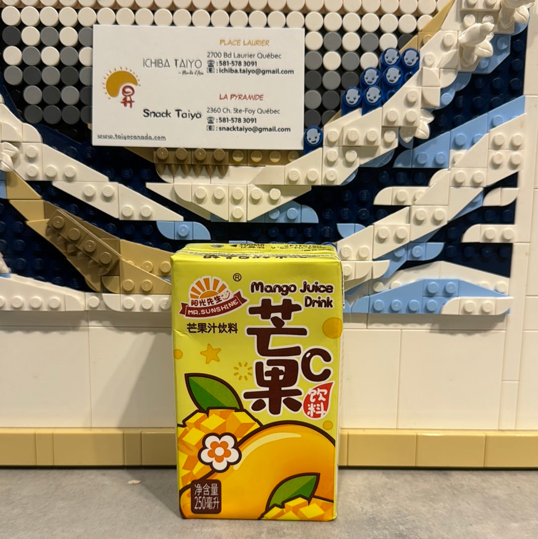 Boisson jus à la mangue