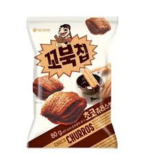 Turtle chips Chico churros snack Orion 80g
