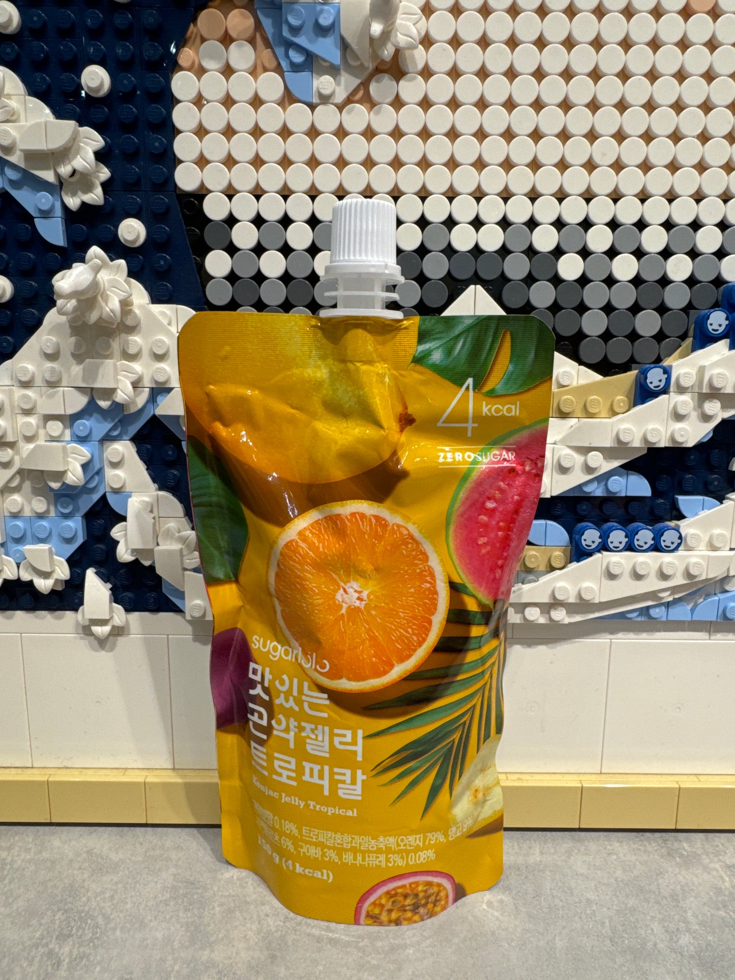 Gelée coréenne au Konjac à boire(tropical) SUGARLOLO