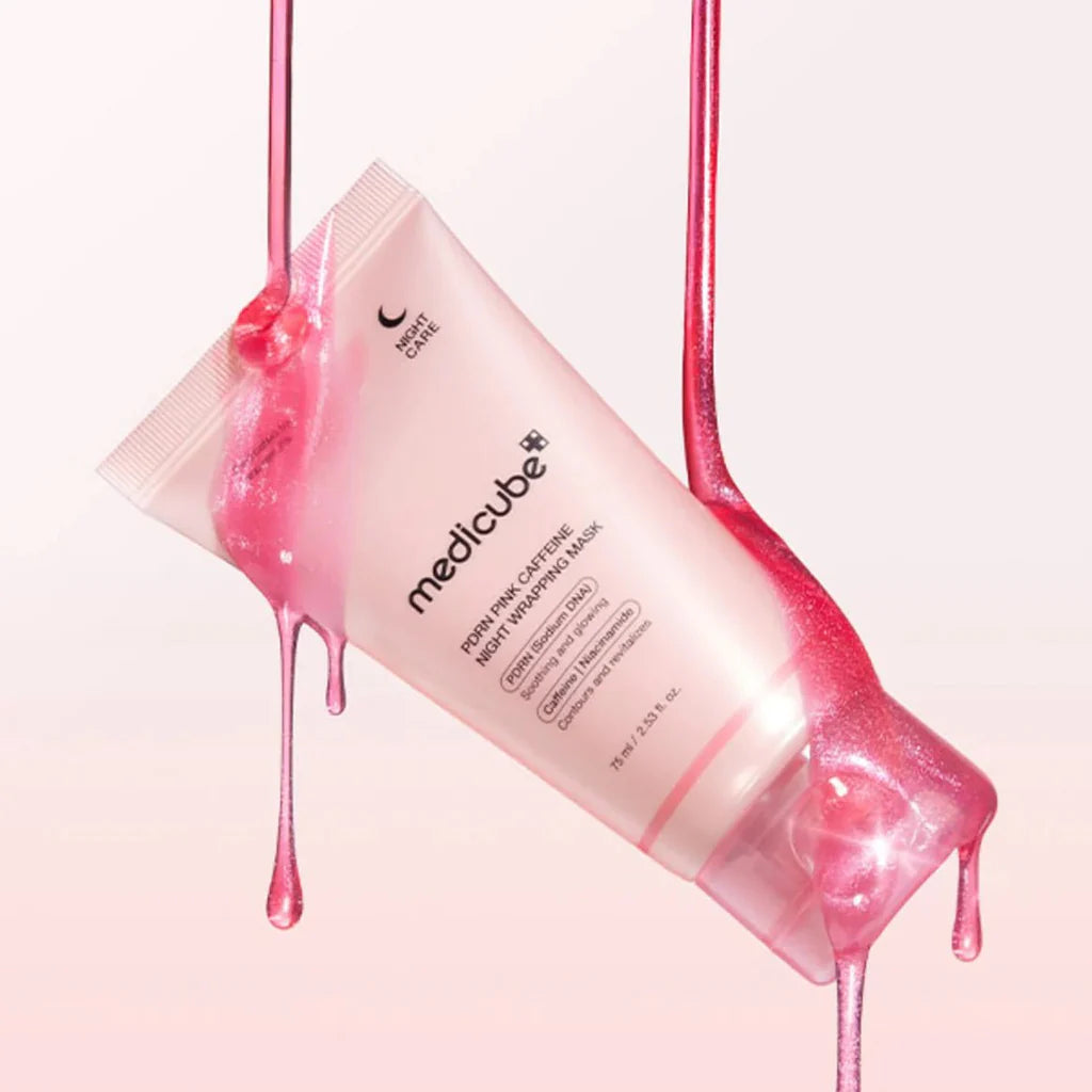 MEDICUBE PDRN Pink Caféine Night Wrapping Mask 75ml