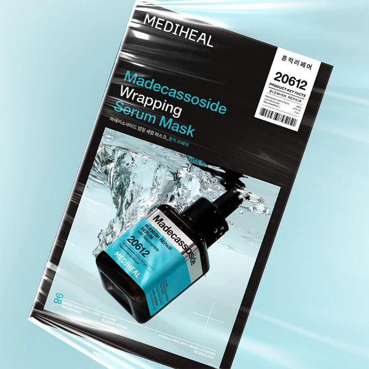 MEDIHEAL Madecassoside Wrapping Serum Mask 1X