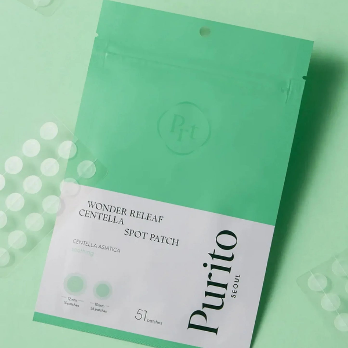 PURITO All Care Recovery Cica-Aid Patch 51 patchs