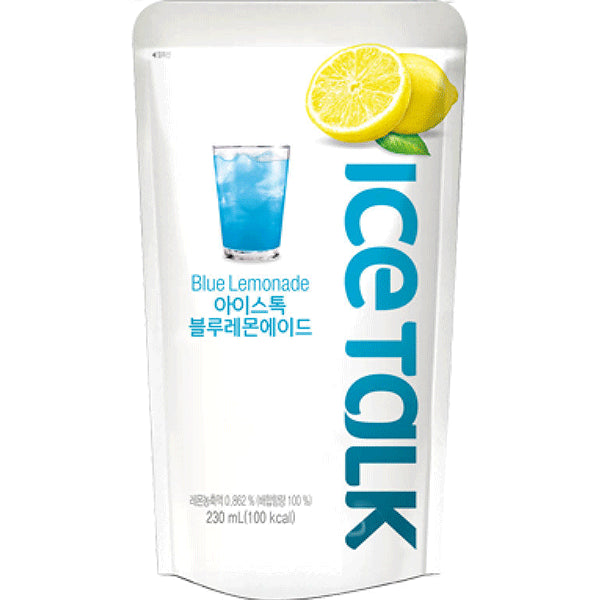 BOISSON DE POCHETTE de limonade bleu IceTalk