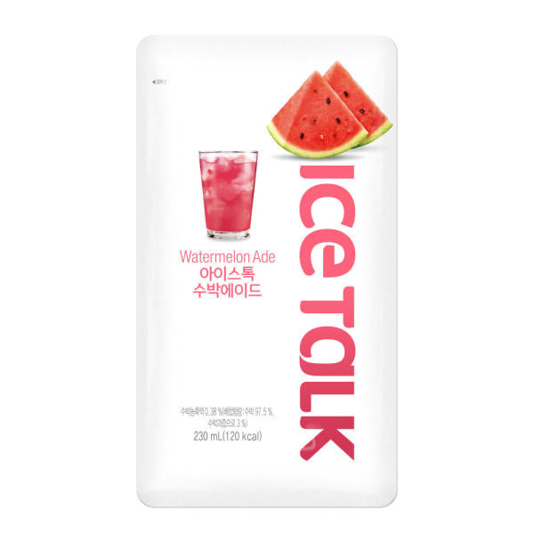 BOISSON DE POCHETTE de thé glacé au melon d’eau IceTalk