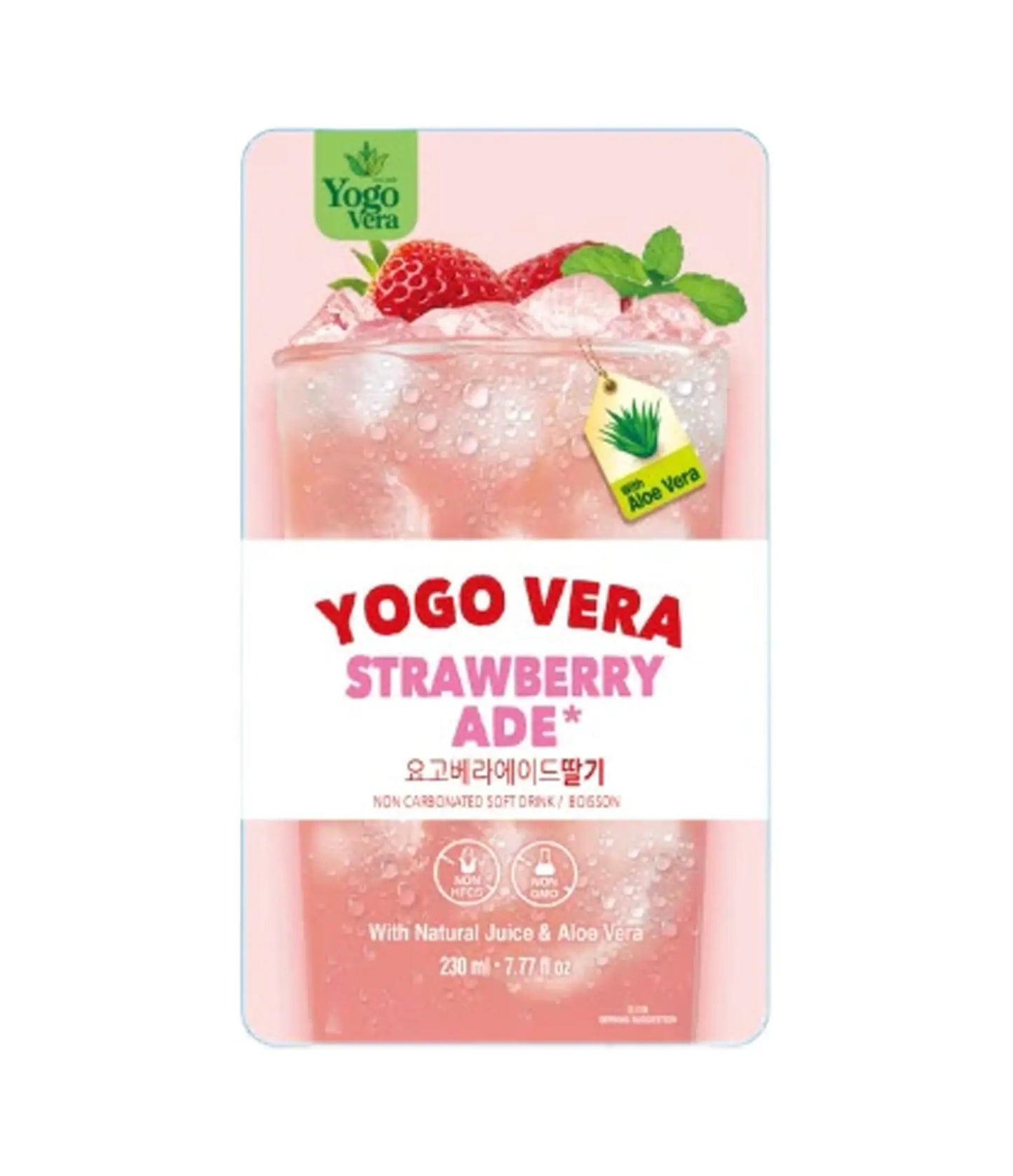 Boisson en pochette Yogo Vera à la fraise