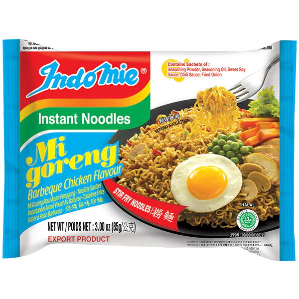 Nouille Indomie (poulet au barbecue)