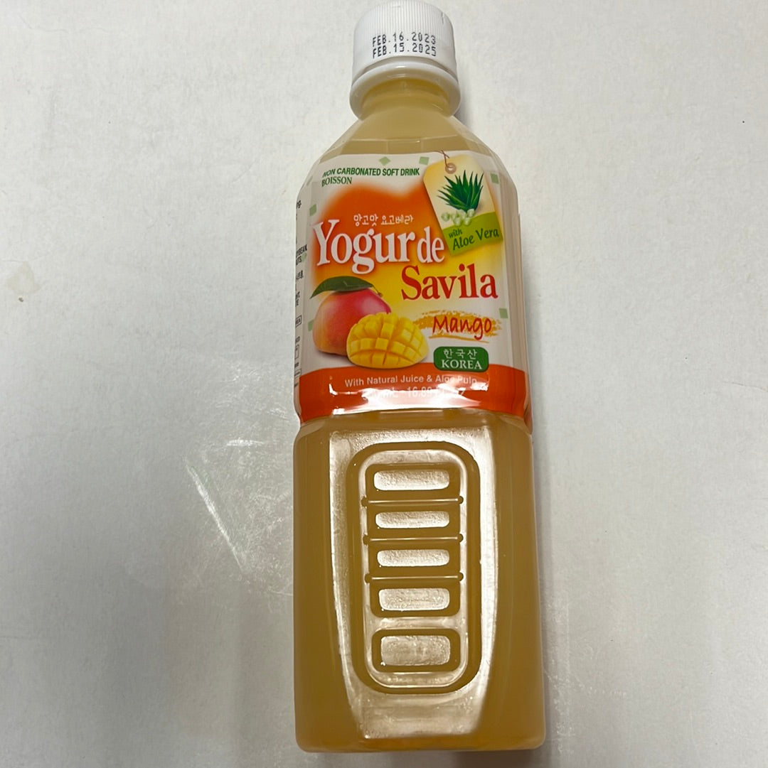 Boisson de Vera d’aloes (saveur de mangue) WANG KOREA 500mL