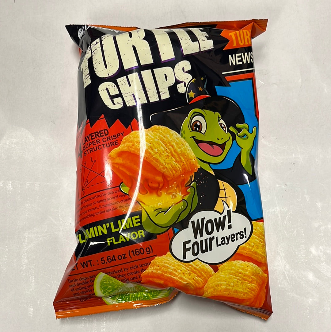 Chips Turtle Orion (saveur Flamin'lime) 160g