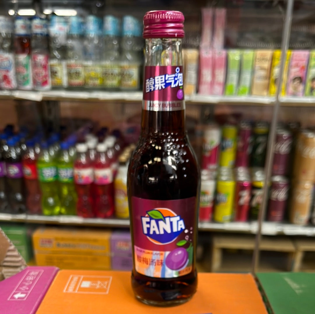 FANTA saveur de prune 芬达 酸梅汤味汽水 275ml