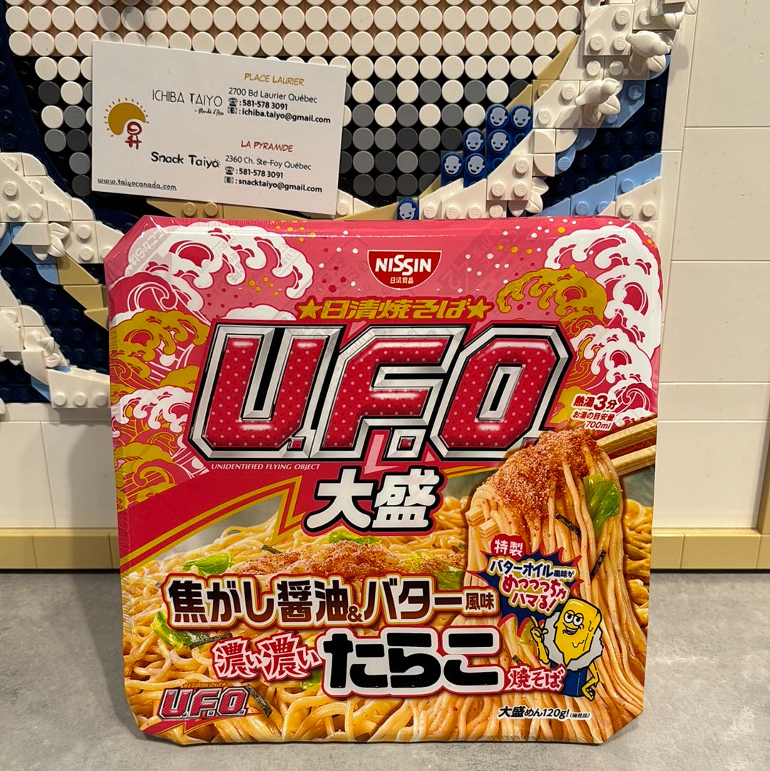 YAKISOBA UFO au beurre, soja et caviar NISSIN 136g