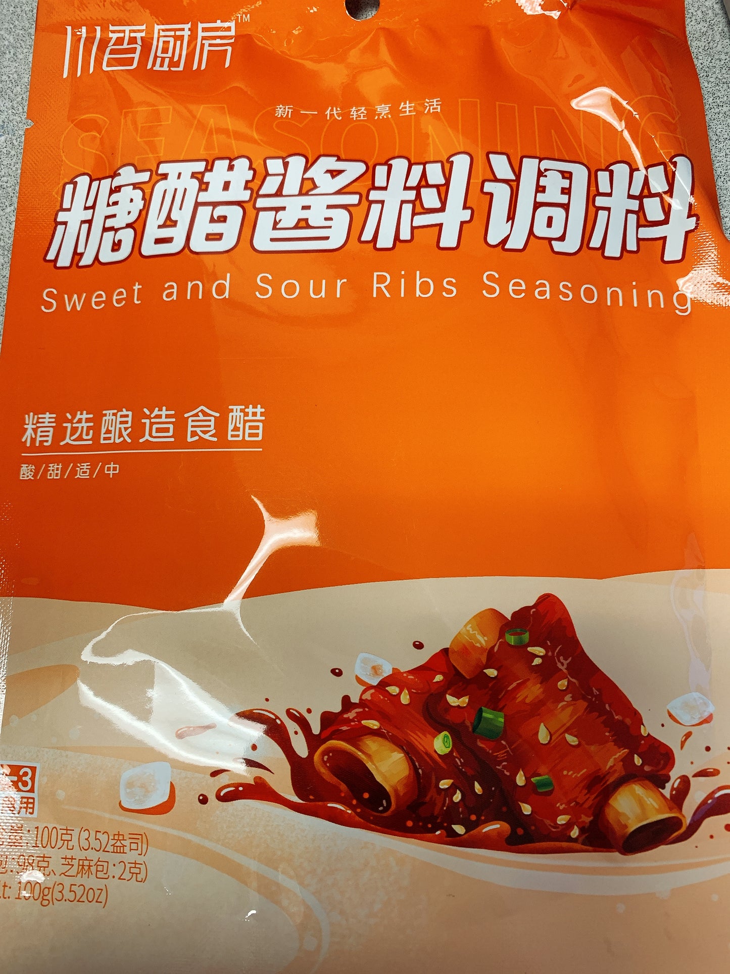 Assaisonnement aigre-doux 川香厨房 糖醋酱料调料 100g