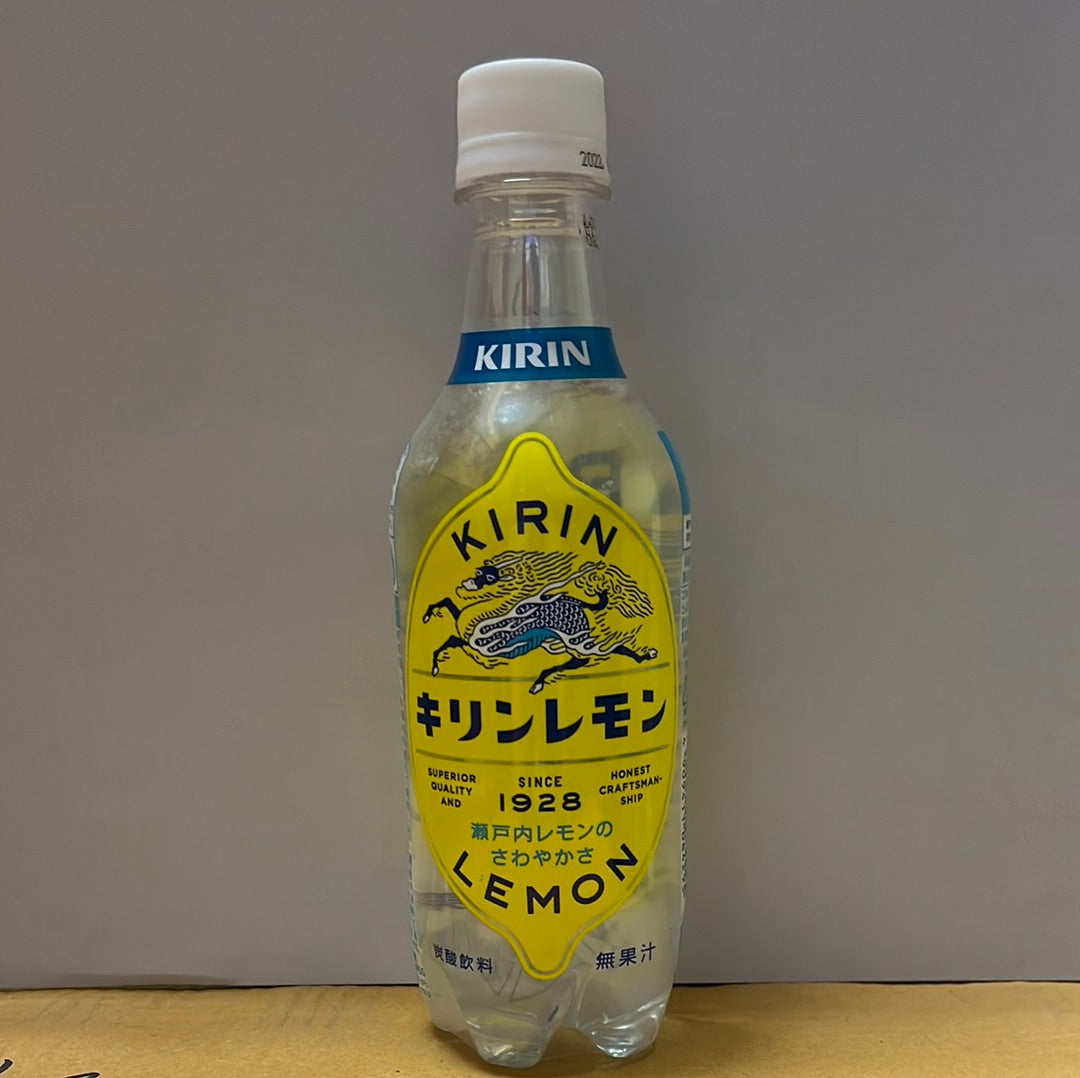 Eau pétillante au citron KIRIN 柠檬汽水 450mL