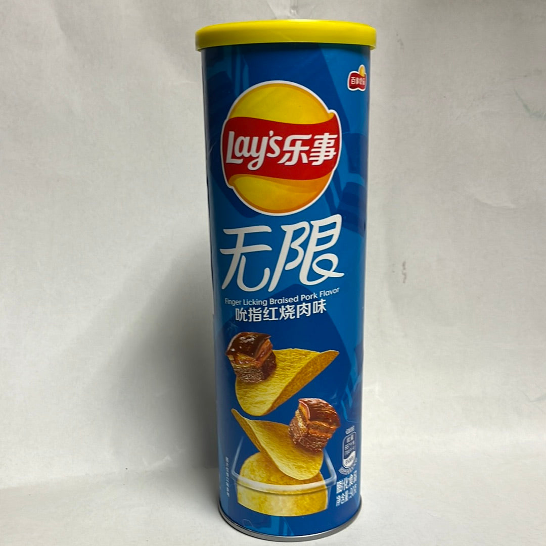 PROMO-Chips Lay’s (saveur porc braisé) 90g