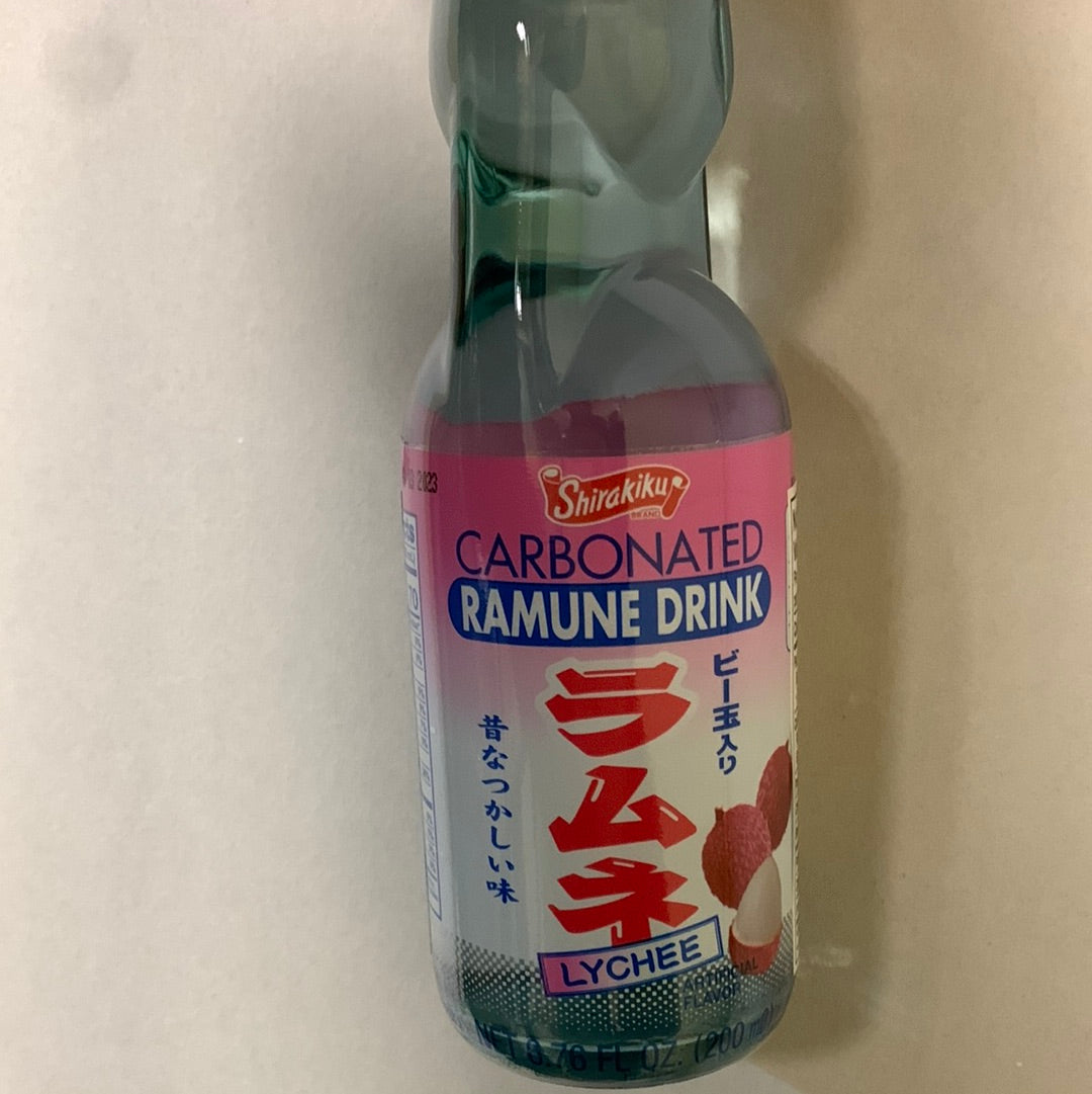 Ramuné japonais Shirakiku (saveur de litchi)