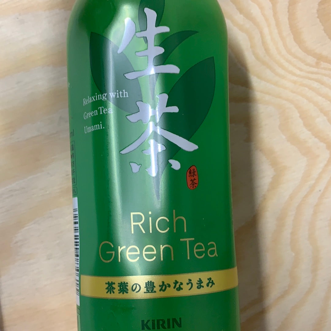 Boisson de thé vert KIRIN 绿茶生茶 525mL