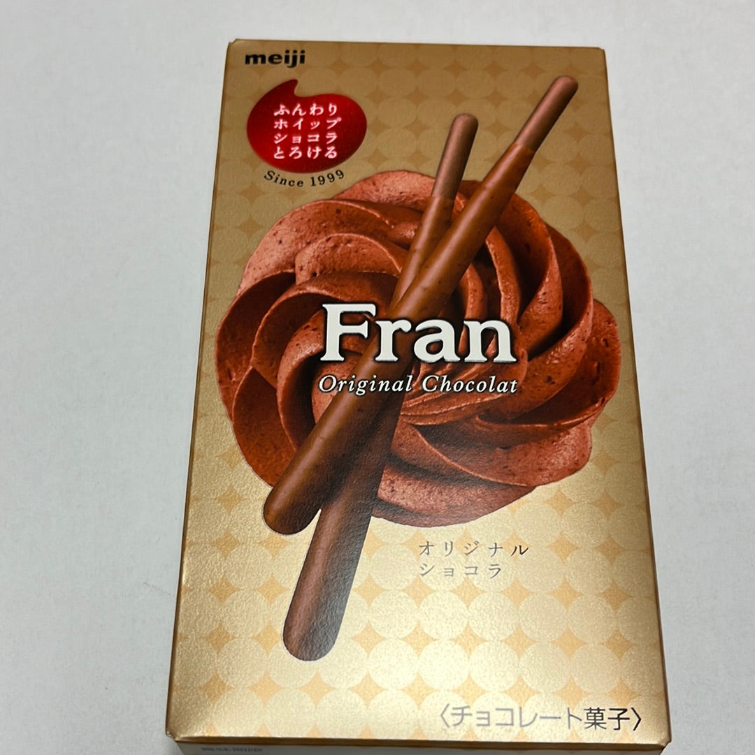 Bâtonnets de biscuit au chocolat Fran original MEIJI