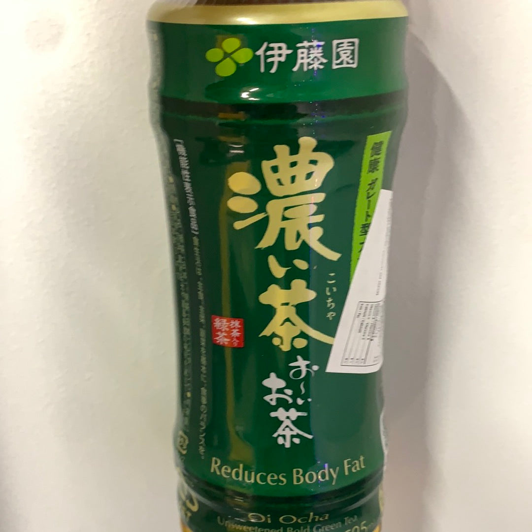 ITO EN thé vert fort 500mL 伊藤园 浓厚2倍绿茶