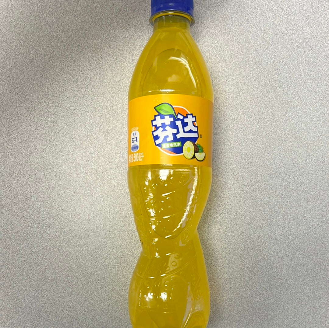 FANTA saveur d‘ananas 芬达 菠萝味汽水