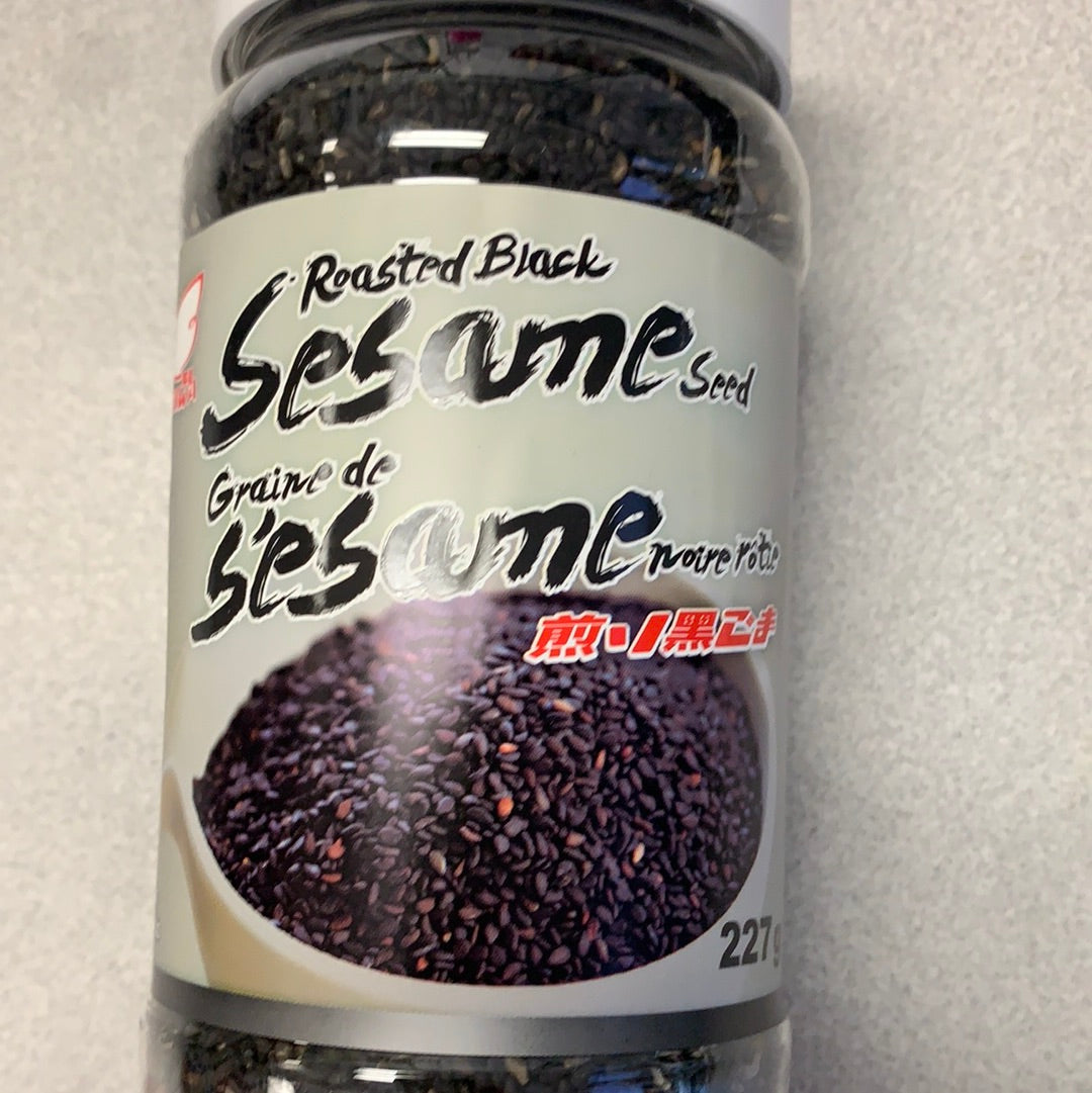 Graines de sésame noir roties 227g