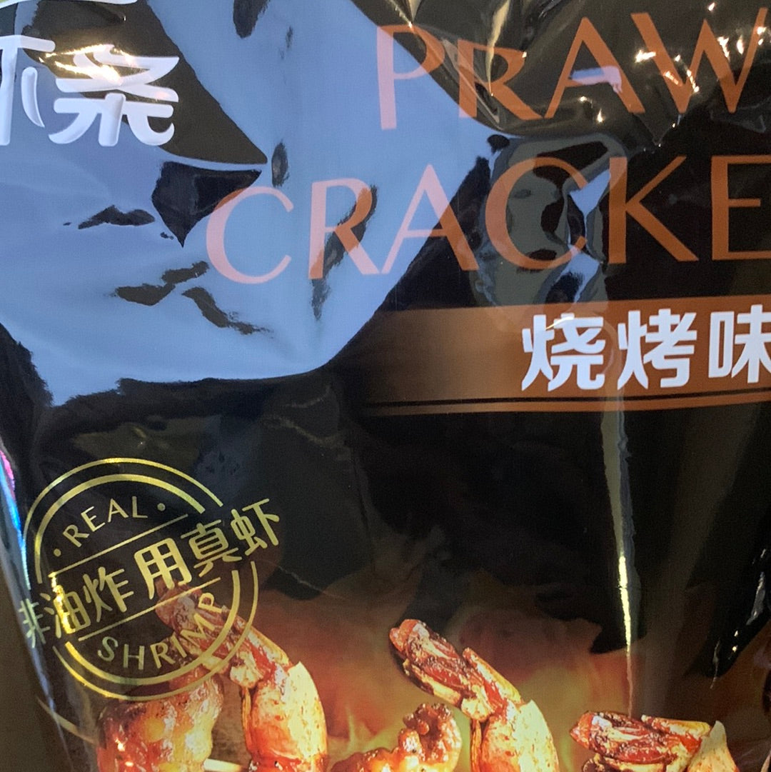 Chips aux crevettes (saveur BBQ) QINQIN 80g