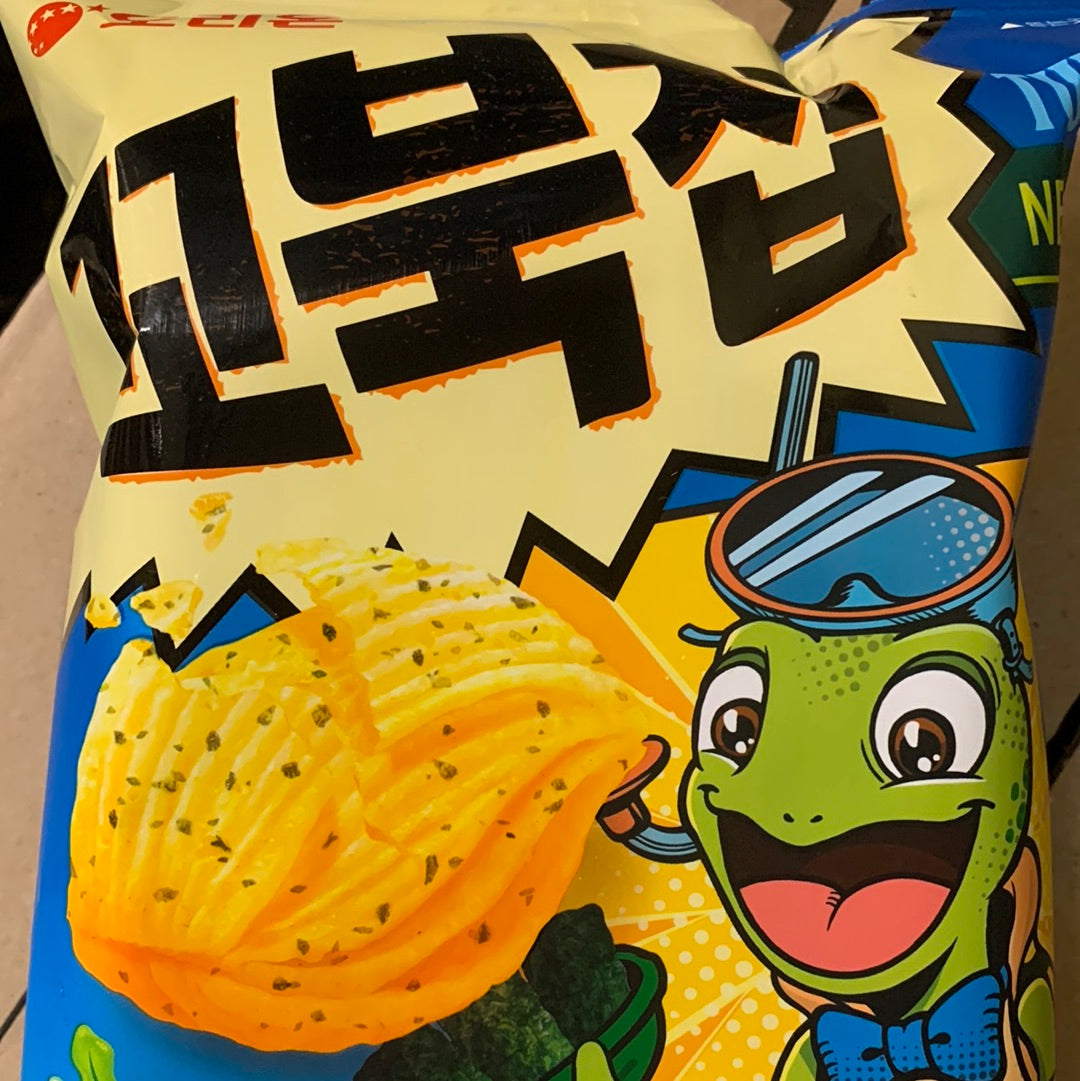 Chips Turtle Orion (saveur des algues) 80g