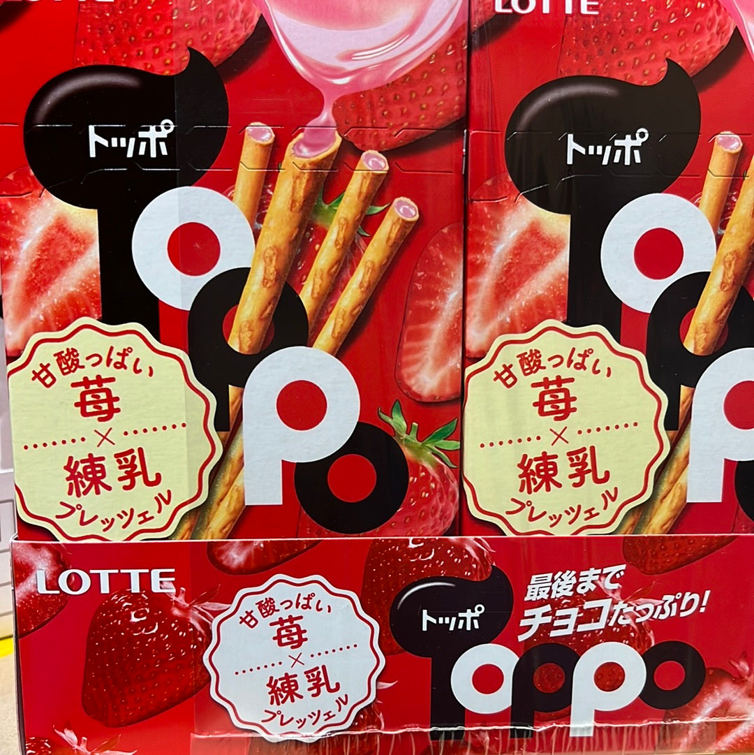 Bâtonnets aux fraises LOTTE