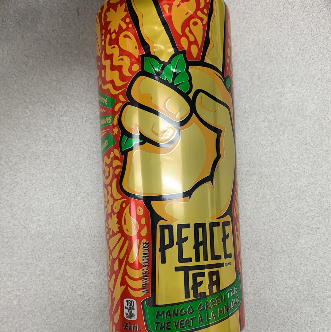 Peace Tea(thé vert à la mangue) 695mL