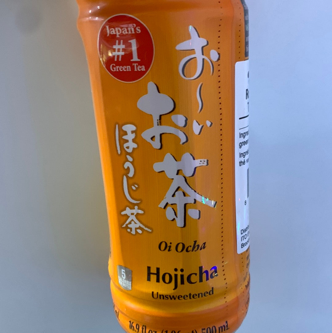 ITO EN thé vert torréfié sans sucre 500mL 伊藤园 焙茶绿茶