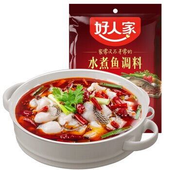 Assaisonnement de poisson épicé 好人家 水煮鱼调料