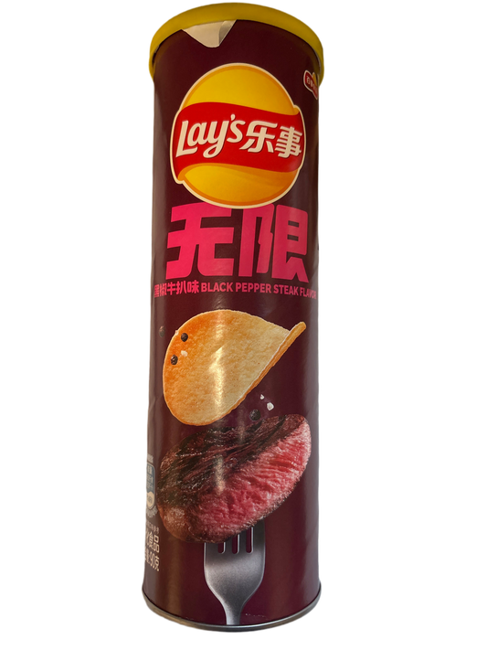 Chips Lay’s (saveur de Steak au poivre noir) 90g