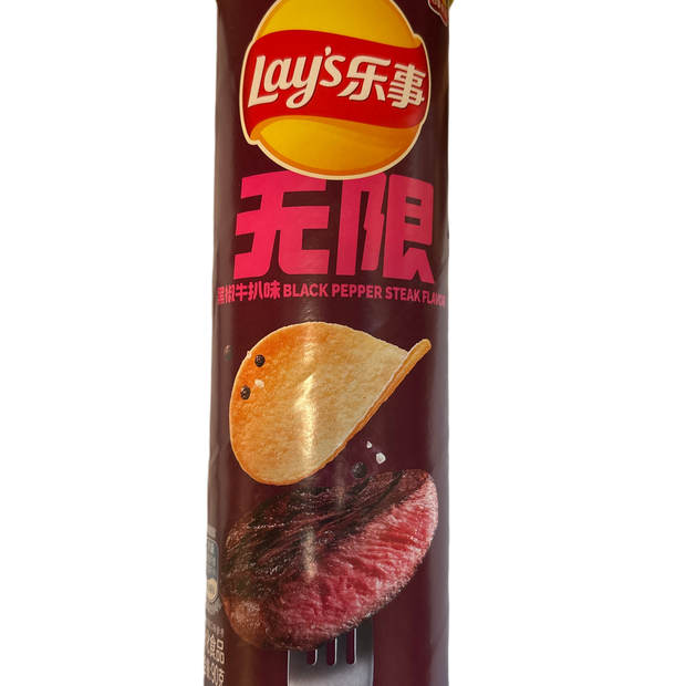 Chips Lay’s (saveur de Steak au poivre noir) 90g