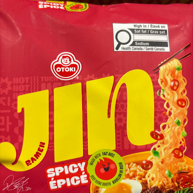 Jin Ramen épicé OTTOGI 120gx4