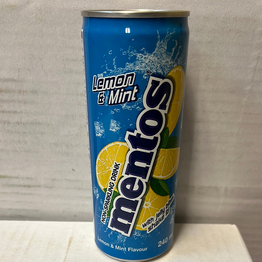 Mentos boisson avec gelée (saveur citron/menthe) 240ml