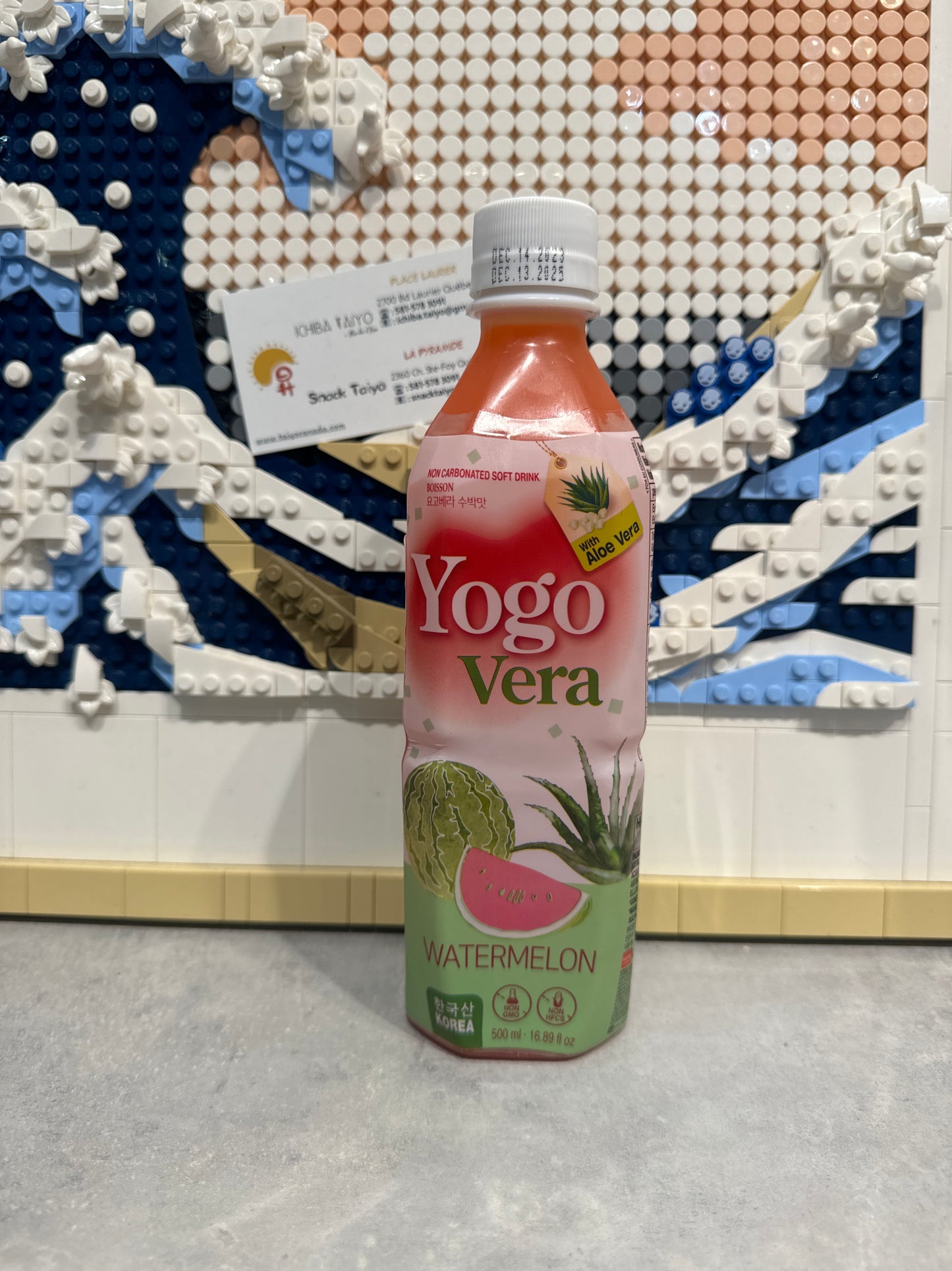 Boisson de Vera d’aloes (saveur de melon d’eau) WANG KOREA 500mL