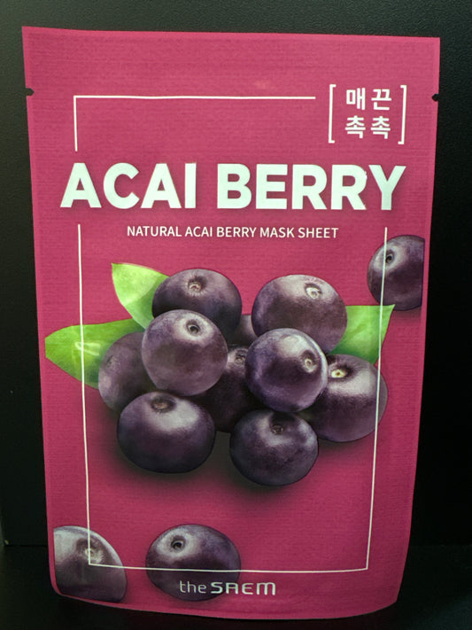 THE SAEM La feuille de masque acai naturel