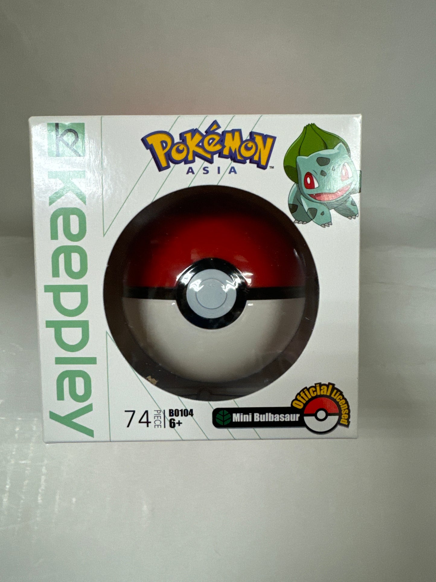 Blocs de construction Pokéball Bulbasaur KEEPPLEY