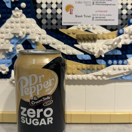 Dr.Pepper cream soda zéro sucre