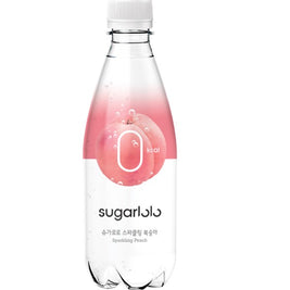 Eau pétillante (saveur pêche ) SUGARLOLO 350mL