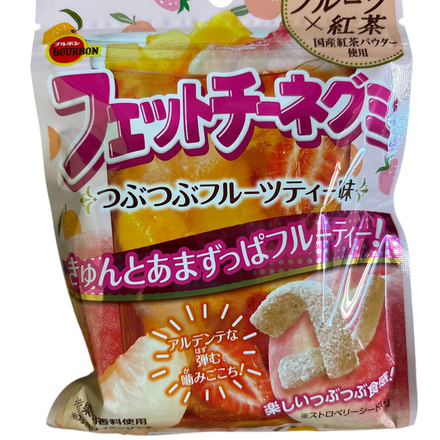 Bonbon stick mou Fettuccine (saveur thé glacé aux fruits) BOURBON 47g